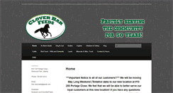 Desktop Screenshot of cloverbarfeeds.ca