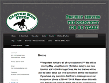 Tablet Screenshot of cloverbarfeeds.ca